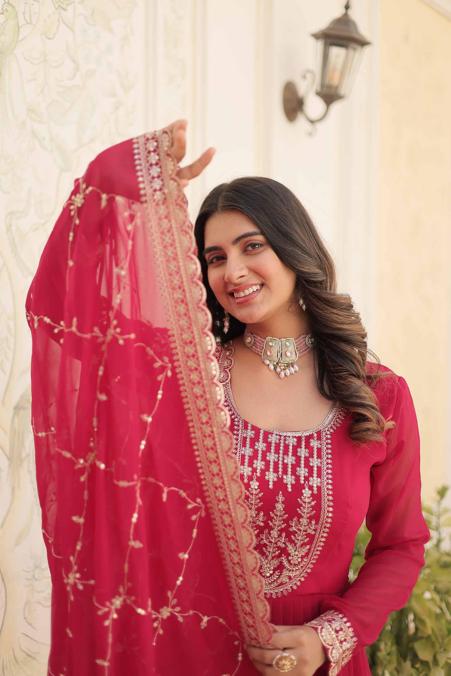 GOWN WITH DUPATTA