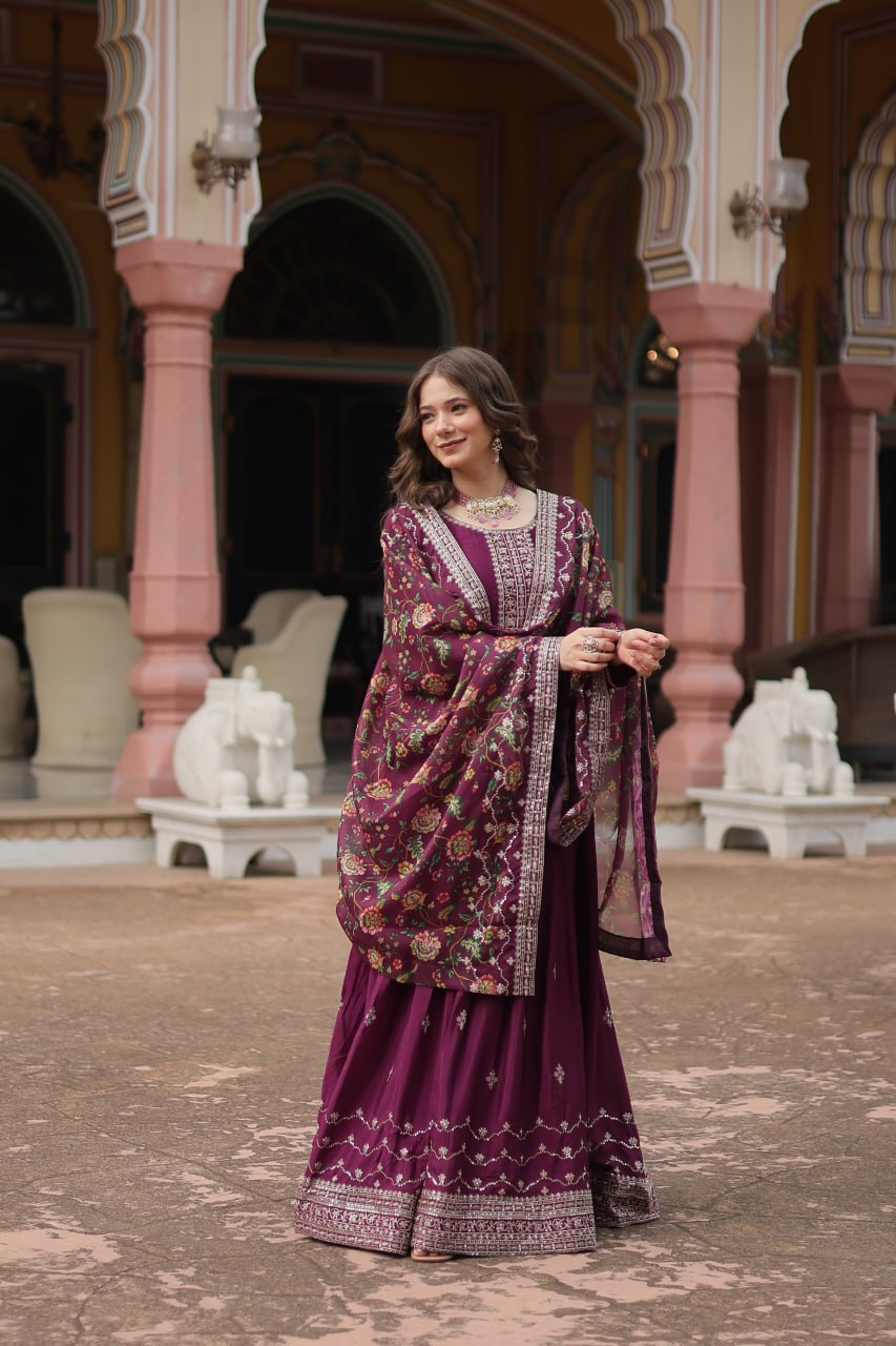 GOWN WITH DUPATTA